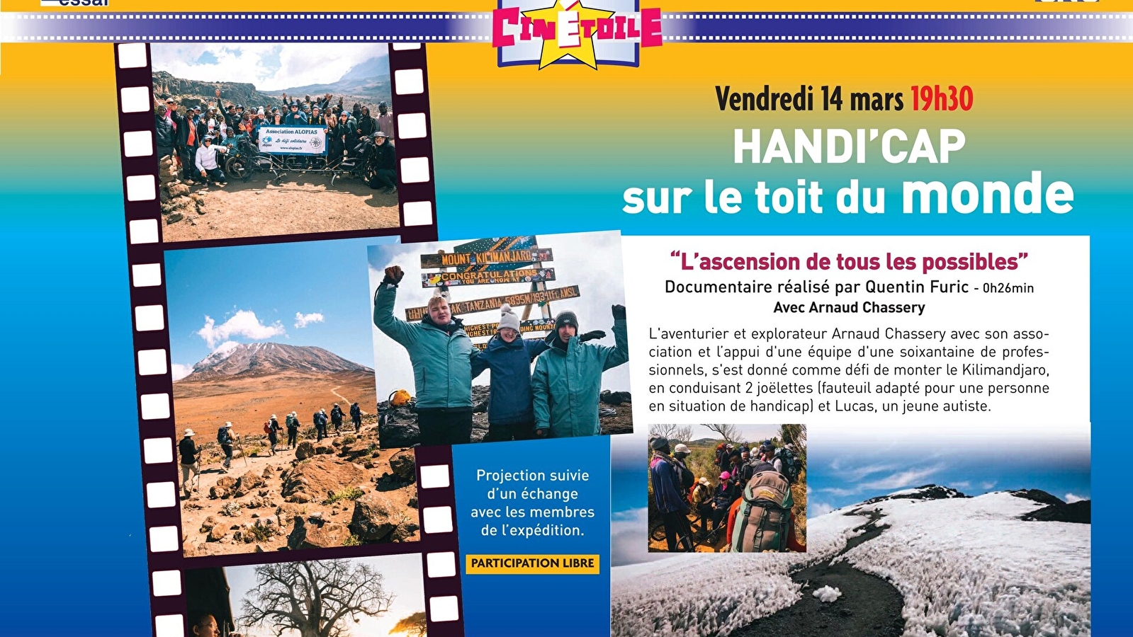 Handi'Cap sur le Kilimandjaro