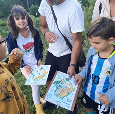 Course d'orientation à la Pyramide du  Loup