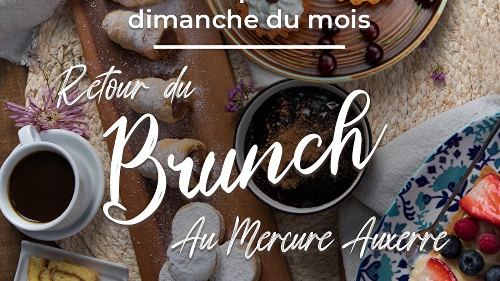 Un 'brunch' convivial pour se retrouver en famille