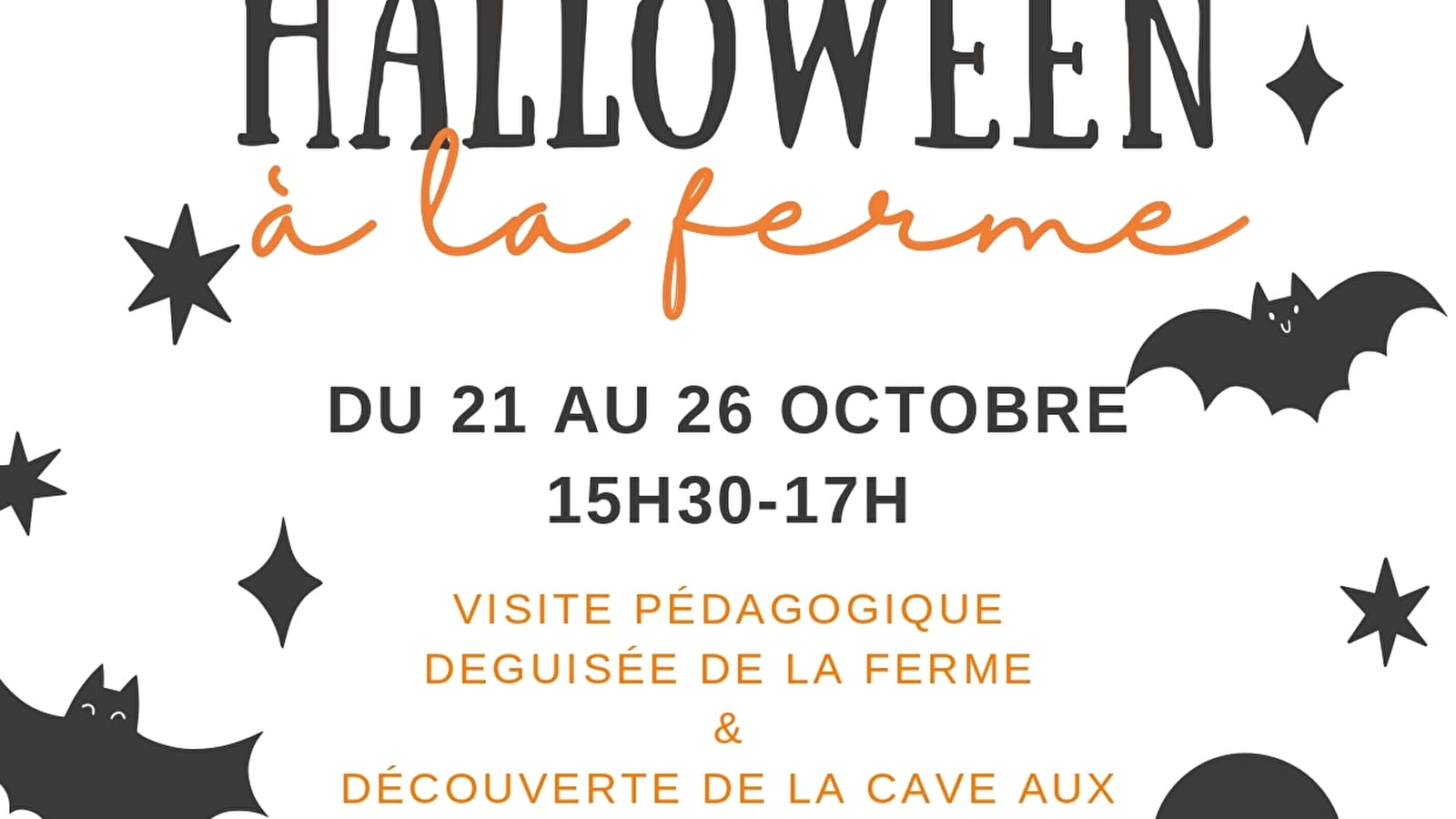 Halloween à La ferme de Flo'