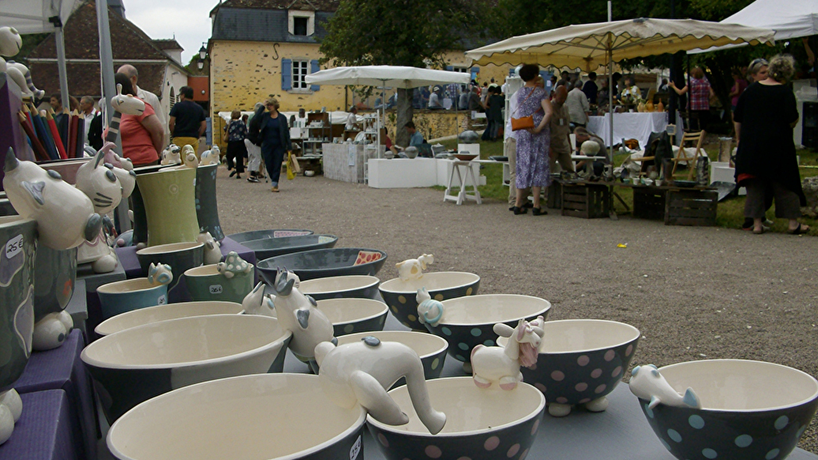 Profite de ce grand marché potier pour t'initier à la poterie !