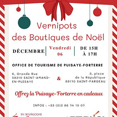 Vernipot à la Boutique de Noël Art d'Ici