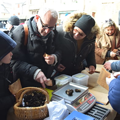 Marché aux truffes de Bourgogne