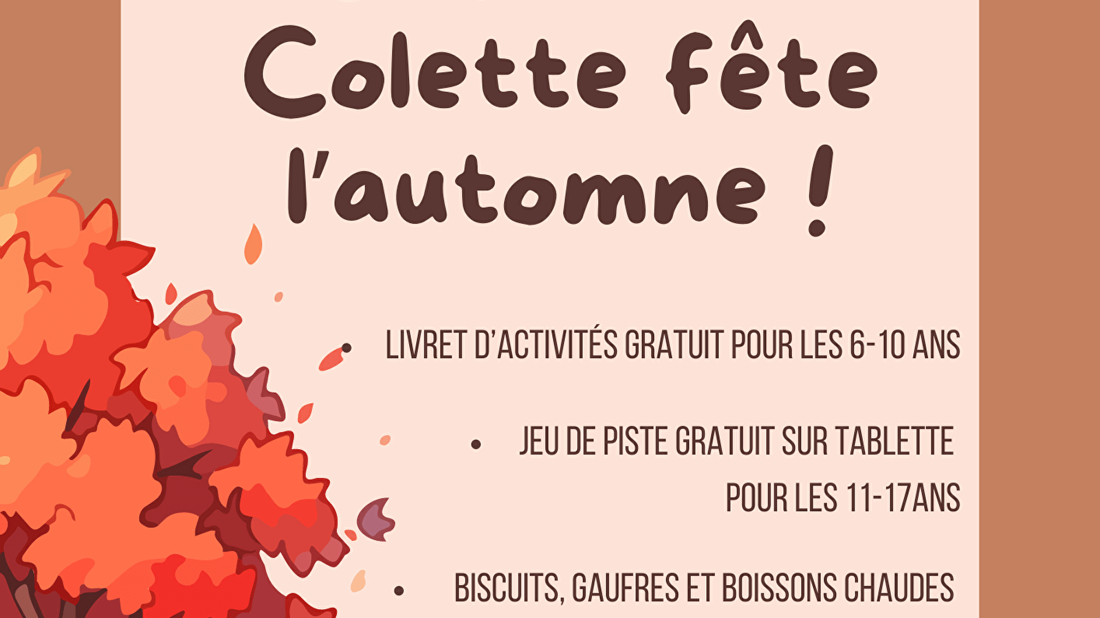 Le Musée Colette fête l'automne ! 